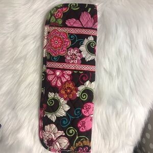 Vera Bradley flat iron pouch